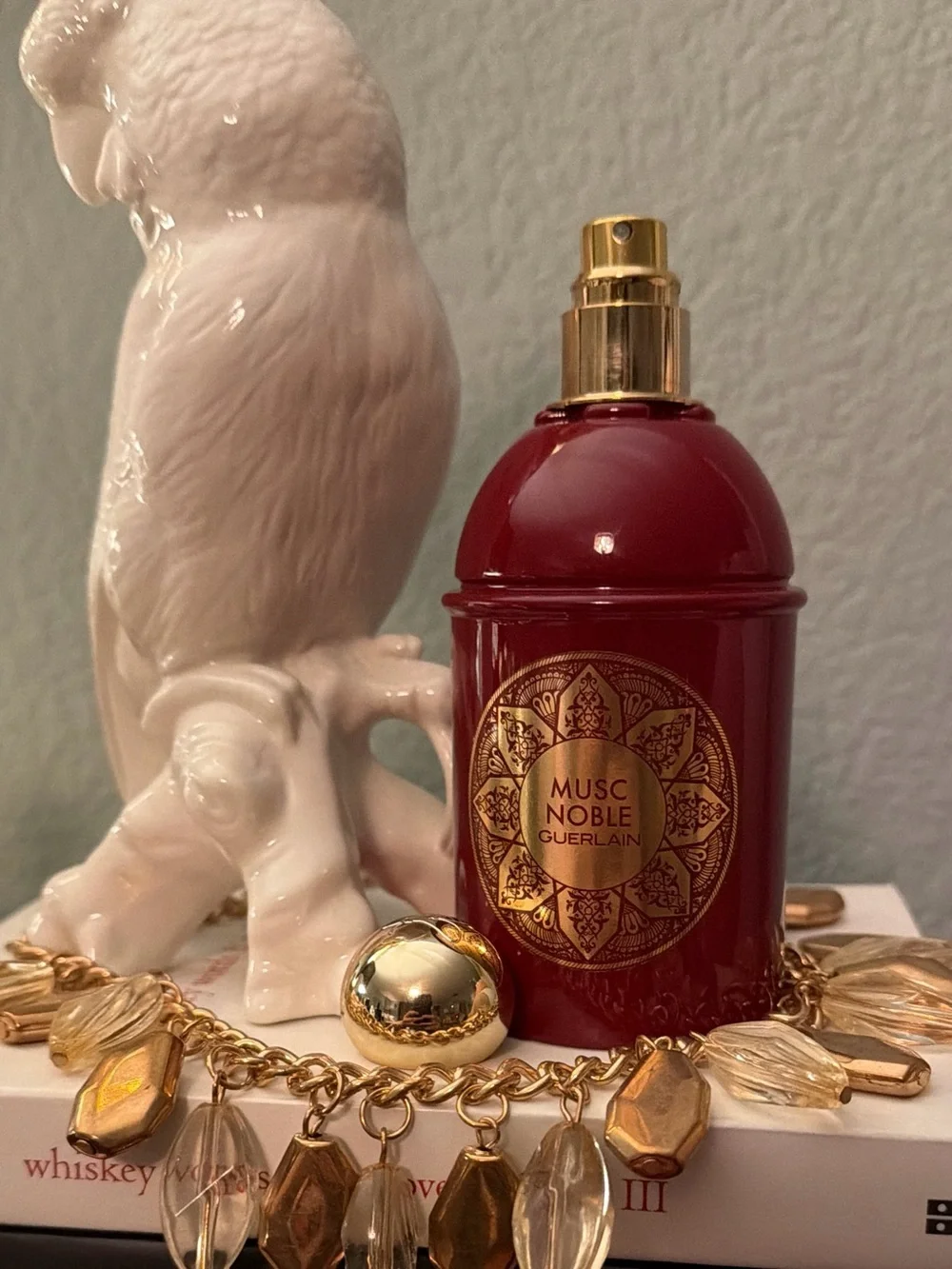 ♥️ Guerlain Musc Noble Red and Gold Body Mist